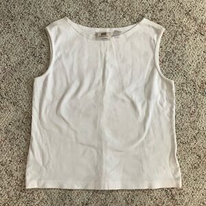 white tank top from Faded Glory Authentic Wear. XL in size and made in Poland.